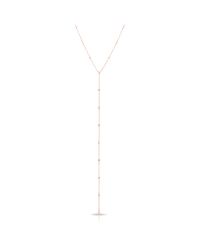 Anne Sisteron | Metallic 14kt Rose Gold Diamond Lauren Lariat Necklace | Lyst