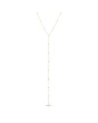 Anne Sisteron | Metallic 14kt Yellow Gold Diamond Lauren Lariat Necklace | Lyst