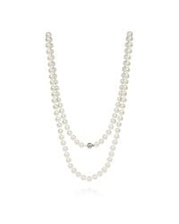 Annoushka - Metallic Classic 10mm White Pearl Necklace - Lyst