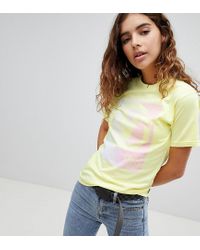 camisa vans mujer amarillo