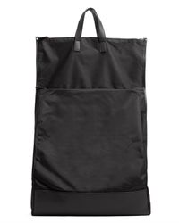 ATM - Black Large Fold Over Backpack - Lyst