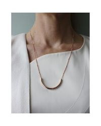 Spectrum | Multicolor Rose Arc Necklace | Lyst