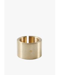 Marmol Radziner | Natural Heavyweight Cut Double Wide Ring | Lyst