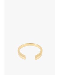 Honey and Bloom | Metallic Cuff Ring | Lyst