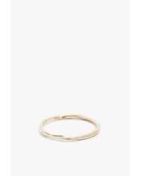 Blanca Monros Gomez | Metallic Thin Wavy Band | Lyst
