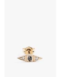 Jennie Kwon | Metallic Deco Point Stud - Single | Lyst