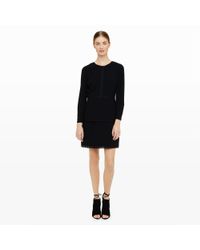 Club Monaco | Black Terrona Tiered Dress | Lyst