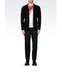 Emporio Armani | Gray Jumper In Virgin Wool for Men | Lyst