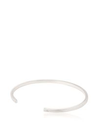 Le Gramme | Metallic Le 7 Brushed Sterling Silver Bracelet for Men | Lyst