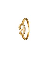 Lulu Frost - Metallic Code Number 18kt #9 Ring - Lyst