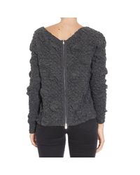 Manila Grace | Gray Sweater | Lyst