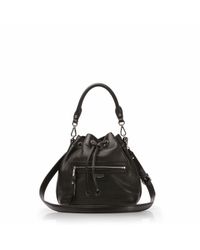 MZ Wallace | Black Leather Mini Rome | Lyst