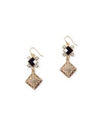 Lulu Frost - Metallic Terraced Earring - Lyst