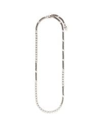 Lanvin | White Glass Pearl Curb Chain Necklace | Lyst