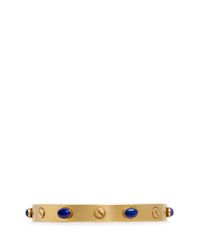 Ela Stone | Blue 'elvis' Lapis Stone Screw Stud Cuff | Lyst