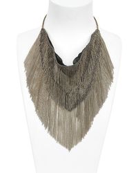 Isabel Marant | Metallic Plastron Necklace | Lyst