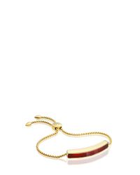 Monica Vinader | Red Baja Bracelet | Lyst