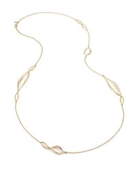 Alexis Bittar | Metallic Miss Havisham Liquid Link Crystal Station Necklace | Lyst