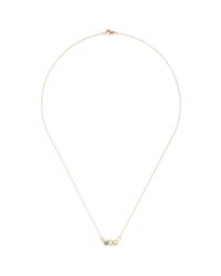 Lulu Frost | Metallic 'bff' 14k Yellow Gold Necklace | Lyst