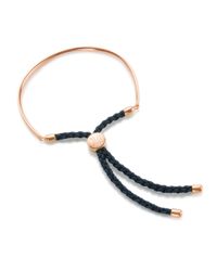 Monica Vinader | Blue Fiji Friendship Bracelet | Lyst