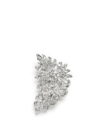 Assad Mounser | Metallic Crystal Flower Single Earcuff | Lyst