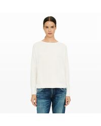 Club Monaco | Natural Dracoy Woven Back Sweater | Lyst