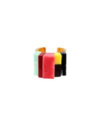 Stella McCartney - Multicolor Mixed Stones Bangle - Lyst