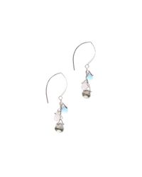 Rebecca Taylor - Pink Melissa Joy Manning Triple Drop Earring - Lyst