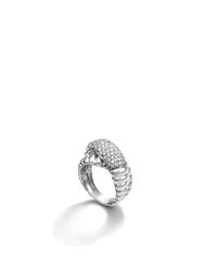 John Hardy | Metallic Classic Chain Cross-over Ring | Lyst
