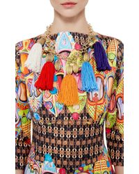 Stella Jean | Multicolor Lansing Pom Pom Necklace | Lyst