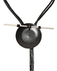 Tom Rebl | Black Porcelain Disk Shaman Necklace for Men | Lyst