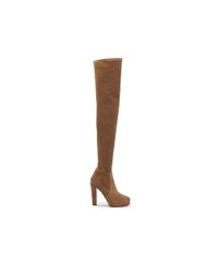 Ralph Lauren | Beige Suede Noa Boot | Lyst