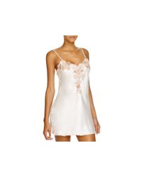 Natori | White Josie Silk Chemise | Lyst