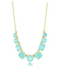 Les Nereides - Blue La Diamantine 9 Turquoise Stones Necklace - Lyst