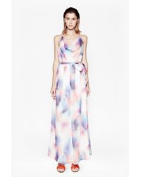 French Connection | Multicolor Soft Spray Maxi Dress | Lyst