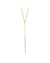 EF Collection | Metallic Diamond Magic Wand Necklace | Lyst