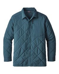 Patagonia Blue Tough Puff Insulated Shirt for men