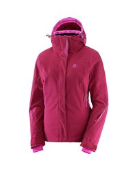 Yves Salomon Red Brilliant Jacket