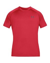 Under Armour Red Tech T-shirt for men