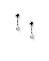 Rebecca Minkoff | Metallic X Front Back Post Earrings | Lyst