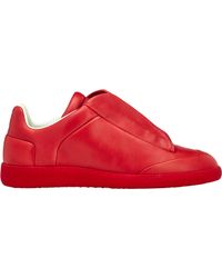 Maison Margiela - Red Future Low-top Sneaker for Men - Lyst