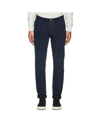 Brunello Cucinelli Blue Pleated for men