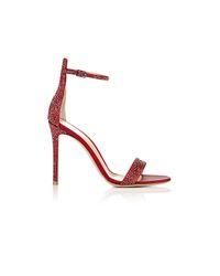 Gianvito Rossi Red Glam Ankle