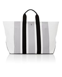 Lyst - CALVIN KLEIN 205W39NYC Striped East/west Tote Bag in White for Men