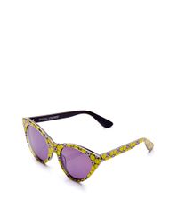 Opening Ceremony | Purple Cateye Sunglasses | Lyst