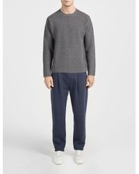 Joseph Milano Sweater in Gray for Men (GREY CHINE) | Lyst