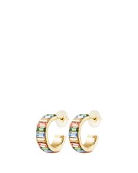 St. John | Metallic 'rondelle' Gemstone Earrings | Lyst