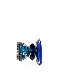 Iosselliani | Blue Decò Crystal Ring | Lyst