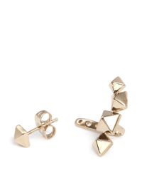 Valentino | Metallic Stud Single Earring | Lyst