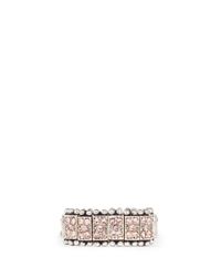 Philippe Audibert | Pink Victor Beaded Crystal Ring | Lyst